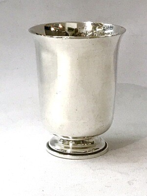 Art Deco Silber Trinkbecher Taufbecher um 1920 Puiforcat , silver beaker christening mug,timbale en argent