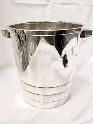 Champagne cooler signed Gallia ( later Christofle) French silver plated Art Deco around 1925 