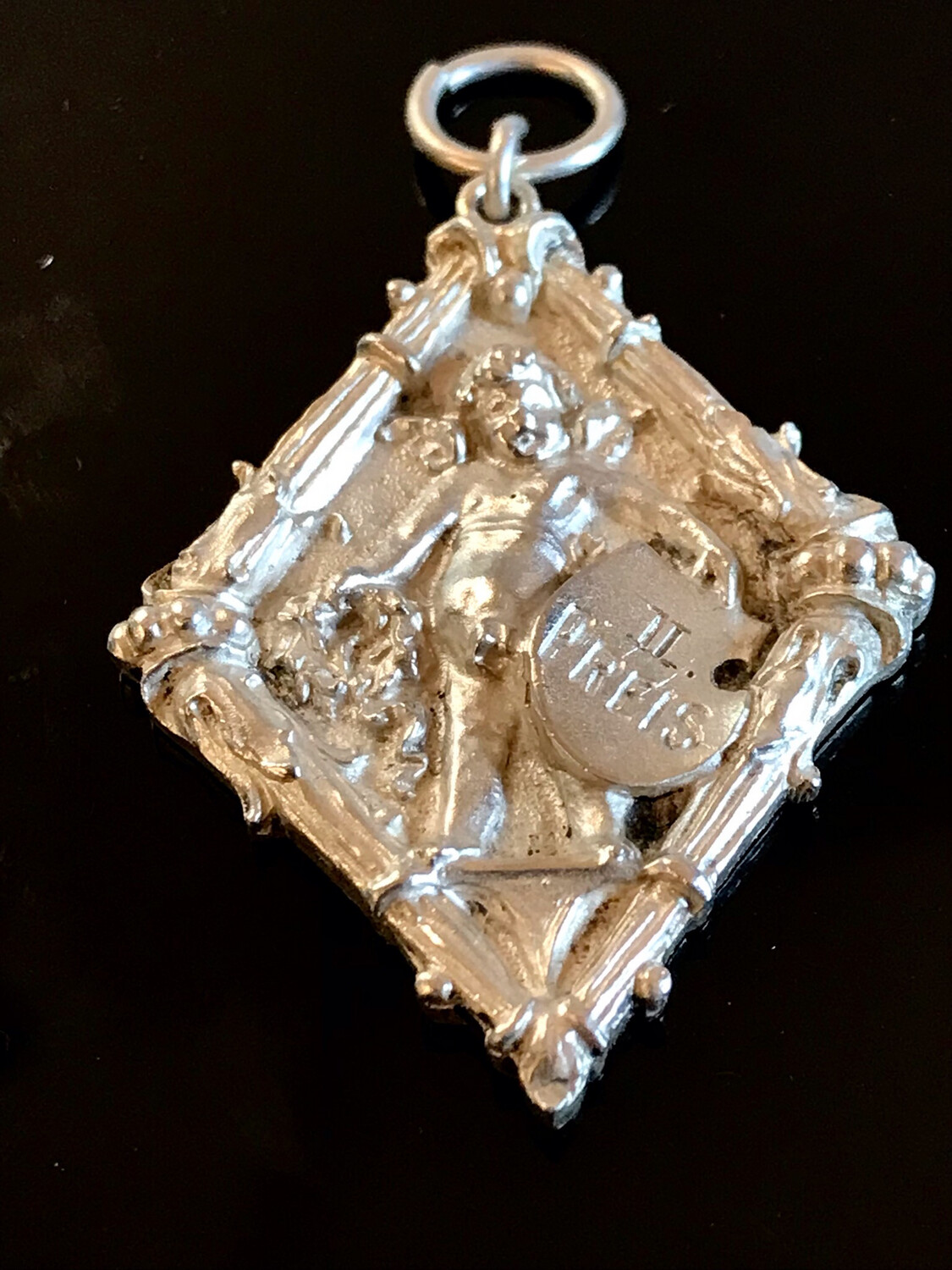 Medal cycling race  1907 2.Price Glogau- Görlitz , German silver medal cycling