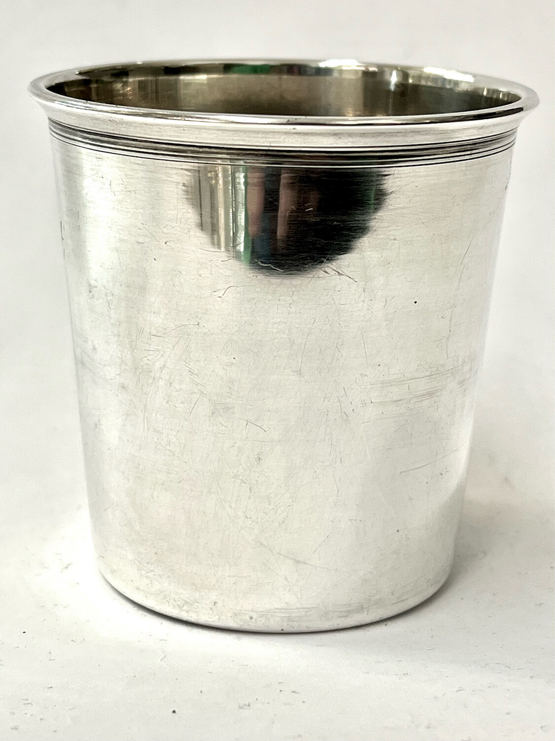 Becher Weinbecher, Taufbecher 950 Silber Frankreich um 1840 , french silver beaker christening mug 
