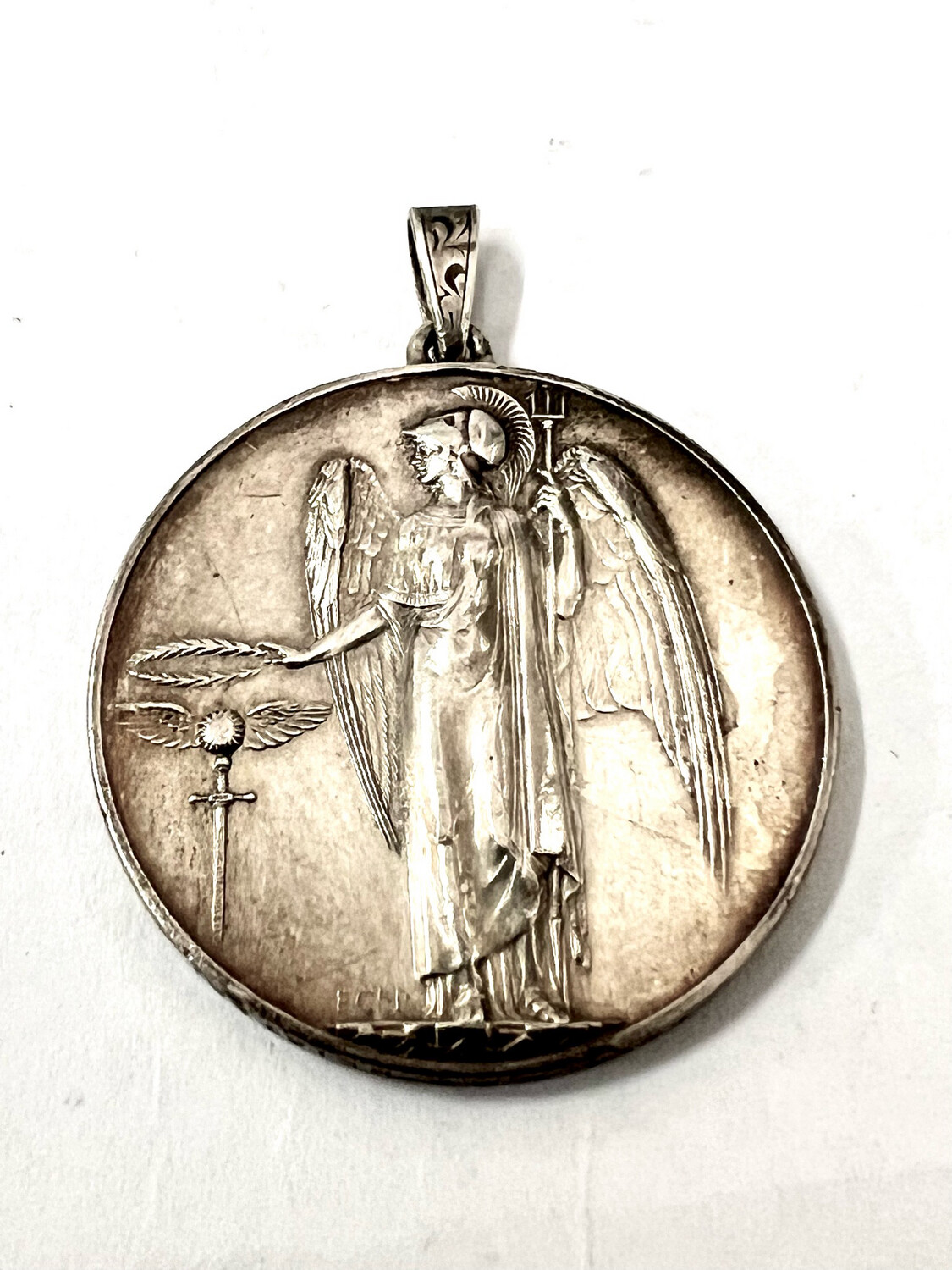 Medaille Silber England George VI Britisch service medal 1918-1964 