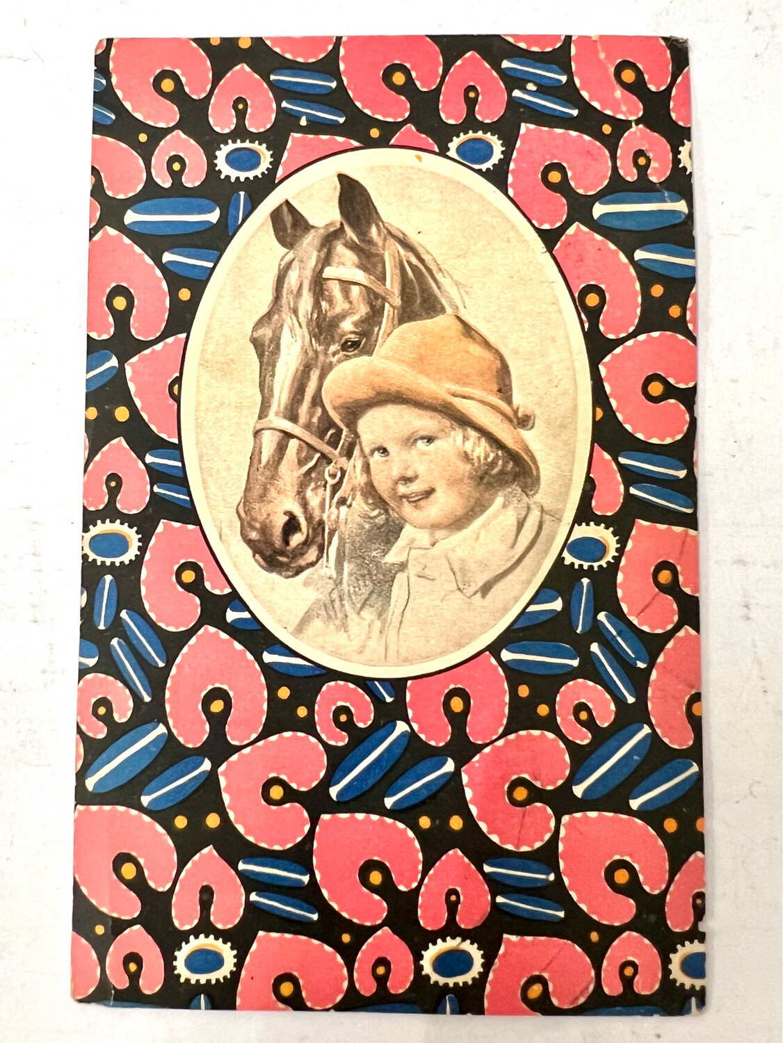Originale Postkarte der Marke „Wiener Werkstätte“ beschrieben mit Text und datiert 1926