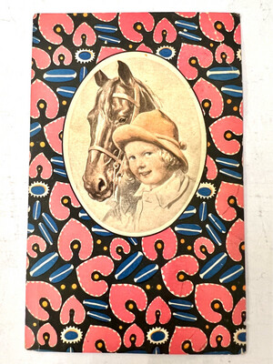 Originale Postkarte der Marke „Wiener Werkstätte“ beschrieben mit Text und datiert 1926
