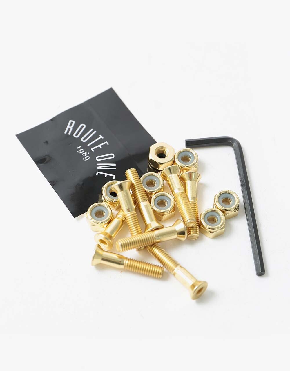 Route One 1" Goldish Allen Bolts