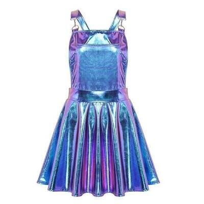 Vinyl Princess Overall Dress 👗