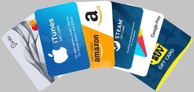 Online Gift cards &amp; E-gift cards