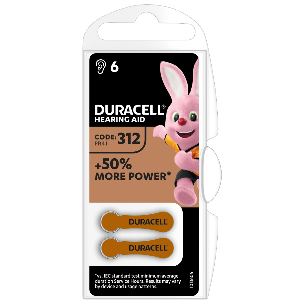 312 Hearing-Aid Duracell