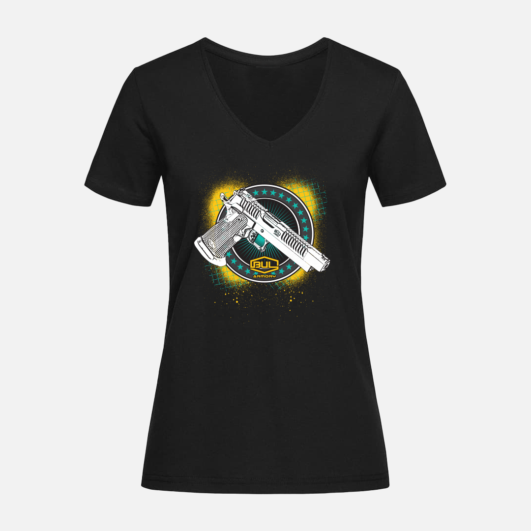 RADICAL STARS V NECK T-SHIRT - WOMEN