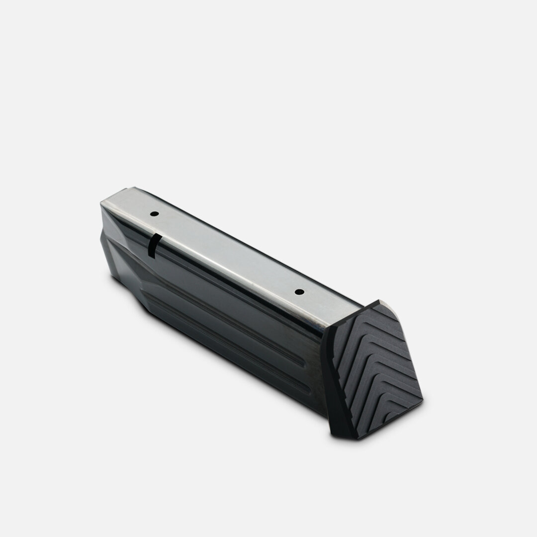 SAS II magazine / 40S&amp;W / 18rd / 126mm / Black / Black aluminum basepad
