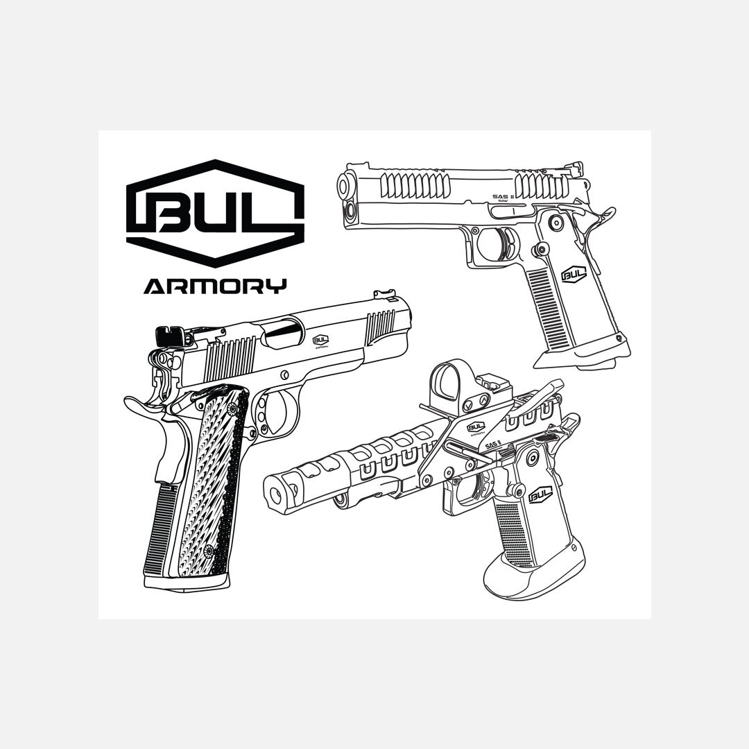 STICKERS SET - LOGO+ SAW + UR + TROPHY