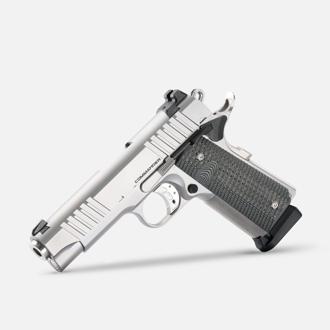 1911 COMMANDER, Color: Silver, Caliber: .45 ACP