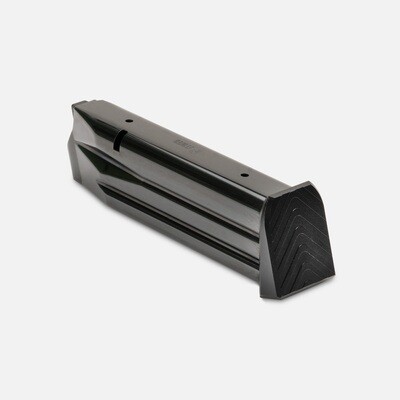 SAS II magazine / 9mm / 19rd / 126mm / Black/ Black aluminum basepad