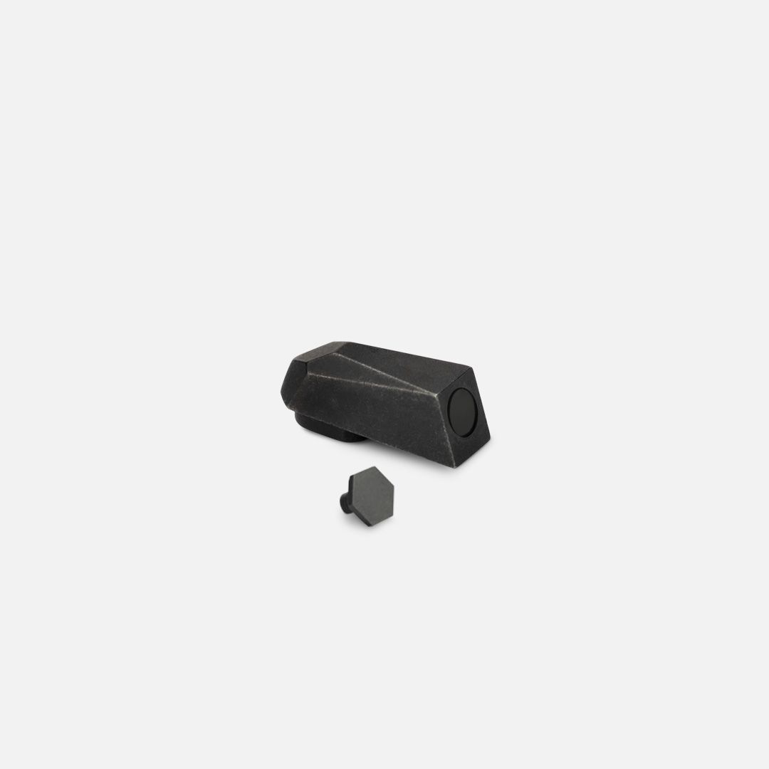 AXE Black Dot Front Sight and Screw Kit