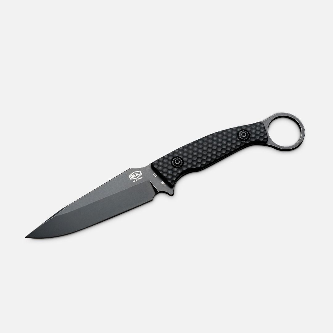 TAC Blade - Black Stonewash - Black Grips