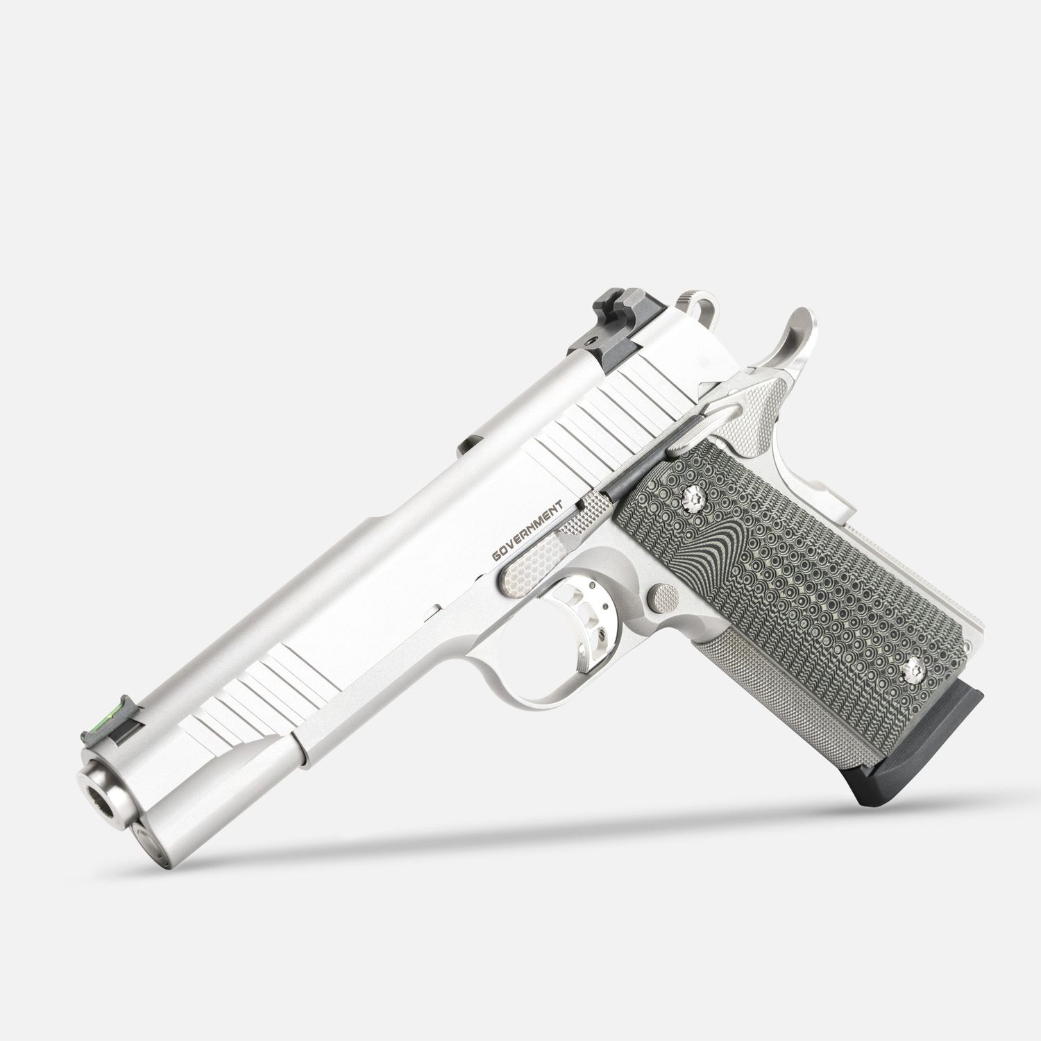 1911 GOVERNMENT, Color: Silver, Caliber: .45 ACP
