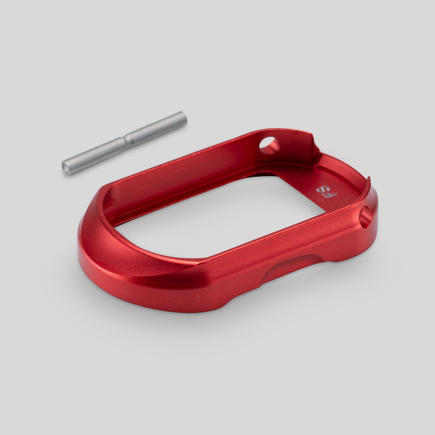 SAS II Slim Magwell Kit - Compact Grip - Red