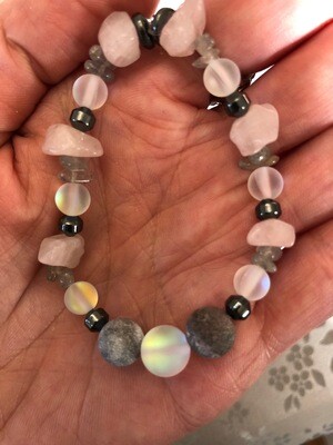 Handmade Genuine Crystal Stretch Bracelets