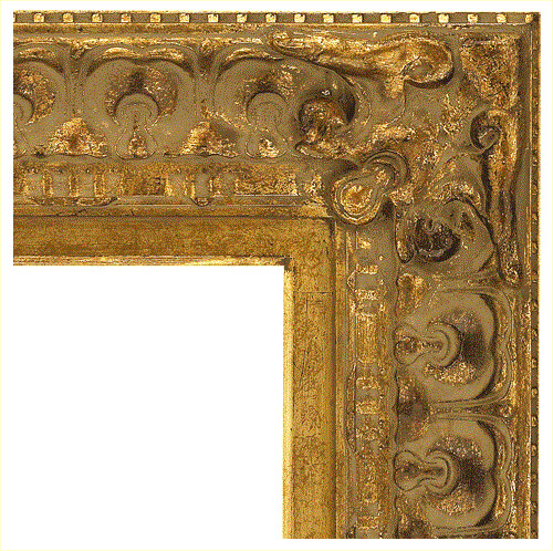 S-745-12 (width 5") Ornate Rococo Gold Frame