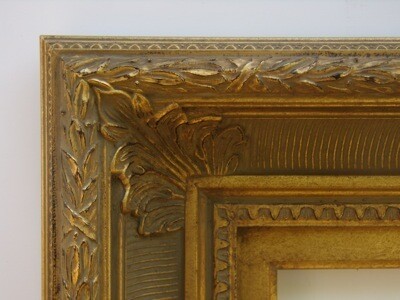 S-644M-G (width 5 1/2") Wide Hudson River Gold Frame