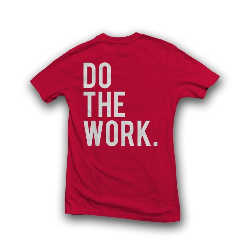 RED DOTHEWORK TEE