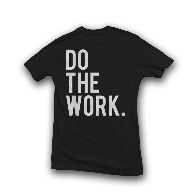 BLACK DOTHEWORK TEE