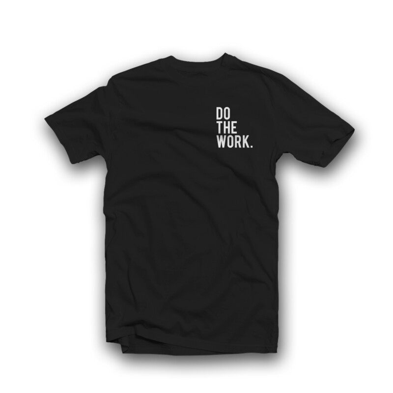 BLACK DOTHEWORK TEE