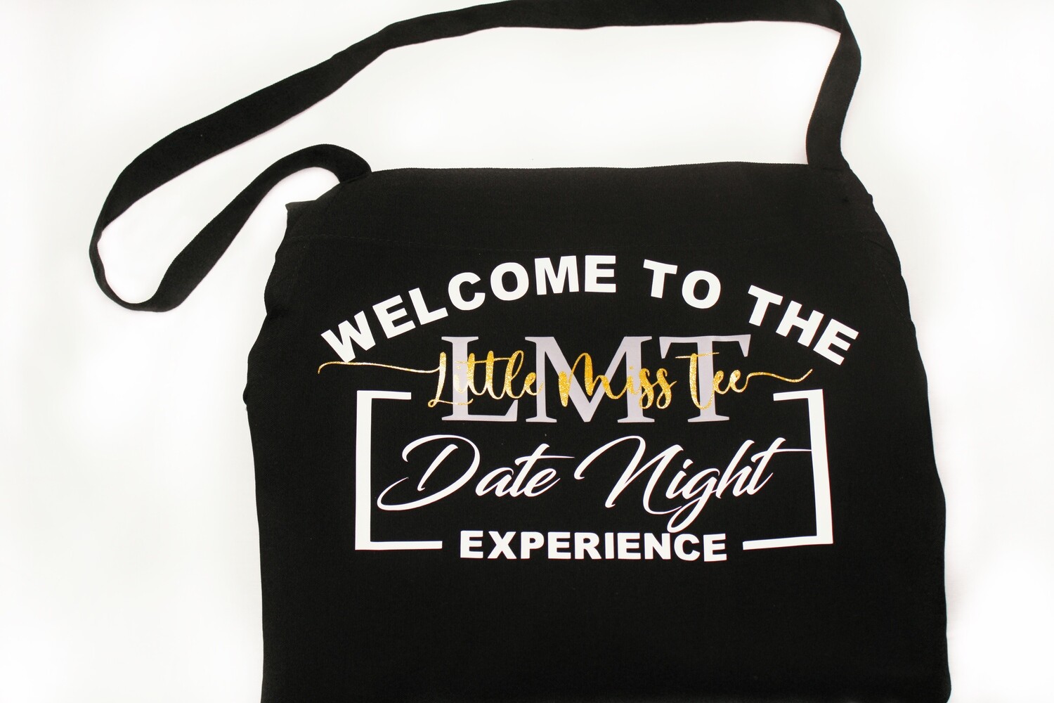 Little Miss Tee Date Night Apron (Black) 2 for $20