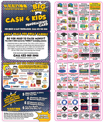 Cash 4 Kids Discount Cards