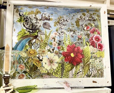 Vintage Window Art (SOLD)