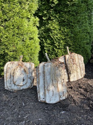 Rustic Barn Wood Pumpkins