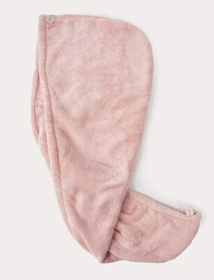 Microfiber Hair Towel With Tie