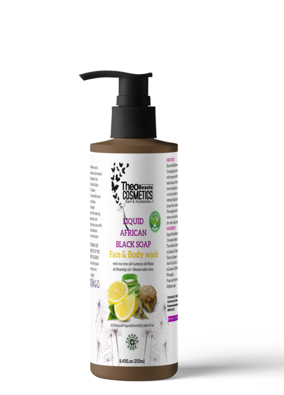 Black Soap Face &amp; Body Cleanser