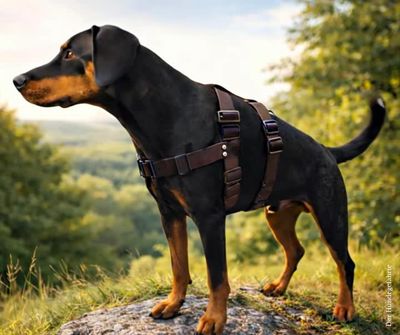 Anti-Stress Geschirr STURMFREI® Saver - zwei Bauchgurte - 38 mm