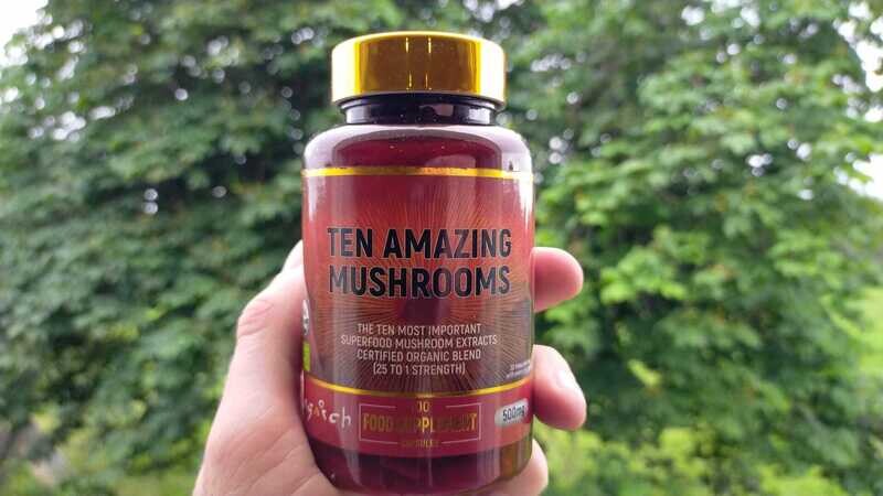 TEN AMAZING MUSHROOMS (100 x 500mg)
