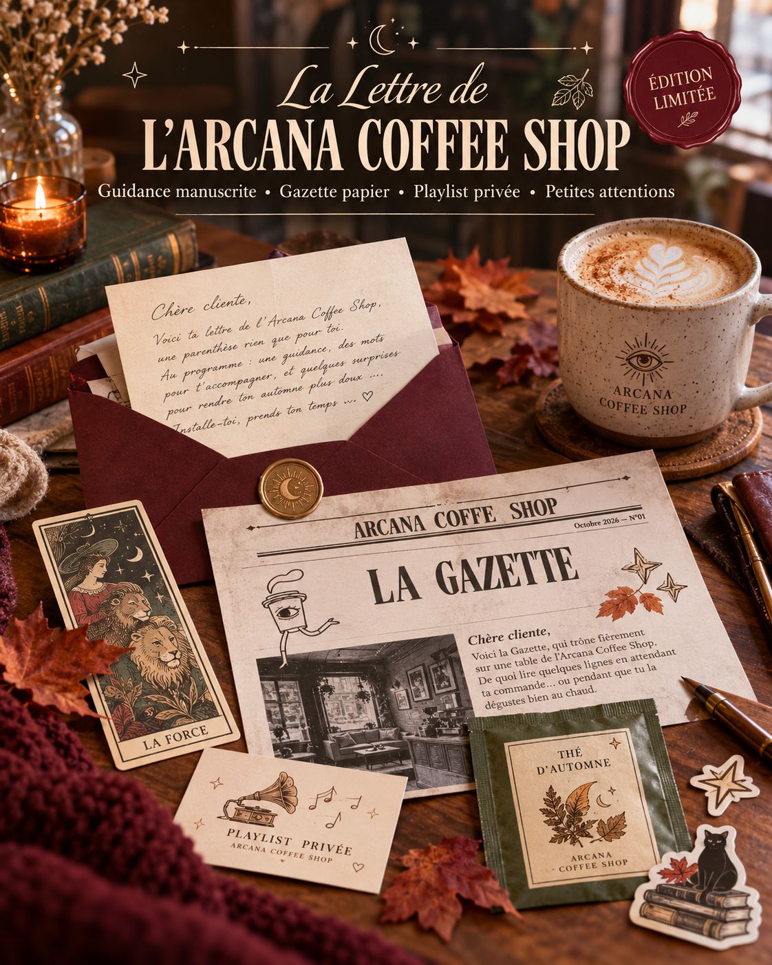 La Lettre Box — Arcana Coffee Shop ☕️? La Lettre Box — Arcana Coffee Shop ☕️?