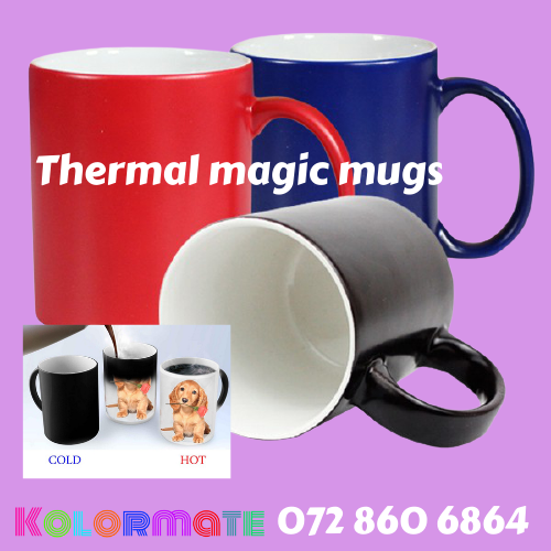 Thermal magic mugs