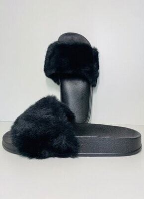 Claquettes fourrures Sevilla