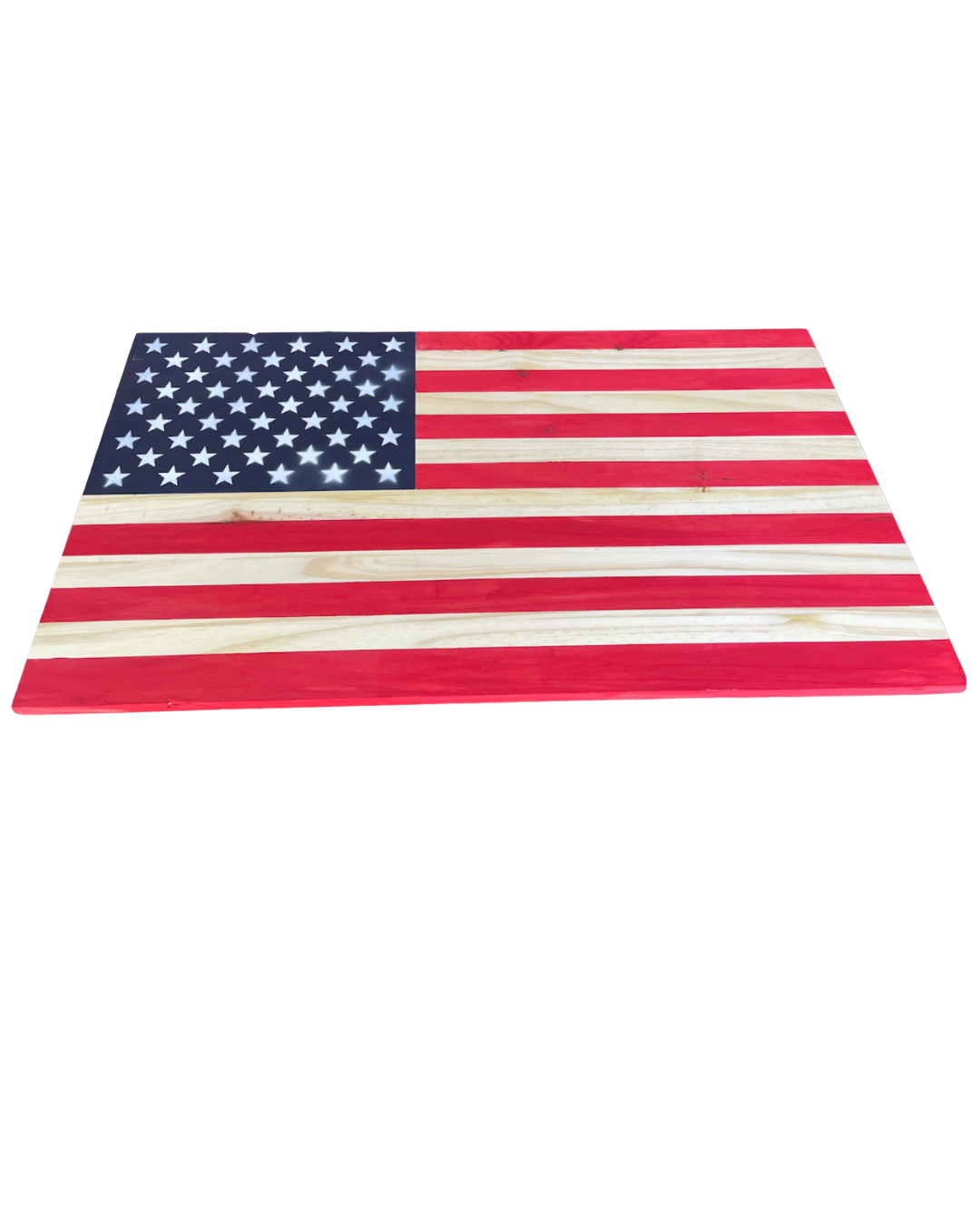 Wood American Flag