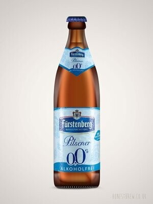 Furstenberg Pilsner 500ml Abv 0% (ALCOHOL FREE)