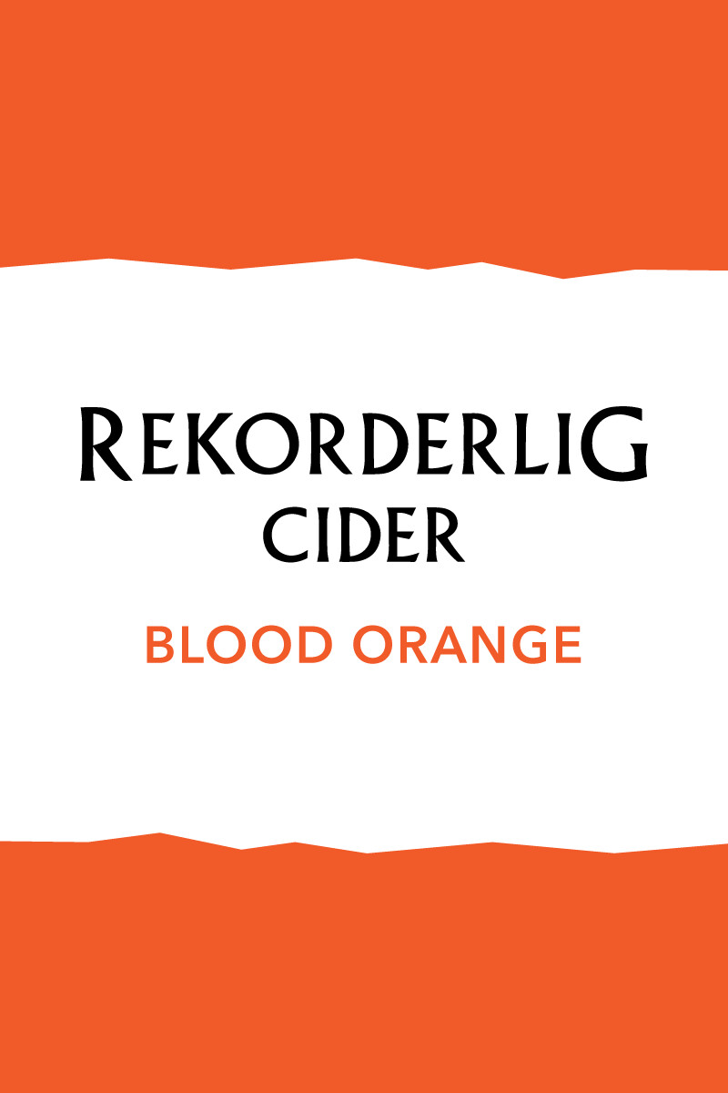 Rekorderlig Blood Orange Cider