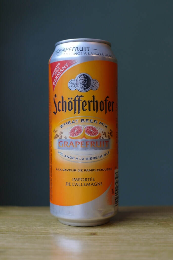 Schöfferhofer Grapefruit Bier 500ml Can, 2.5% ABV