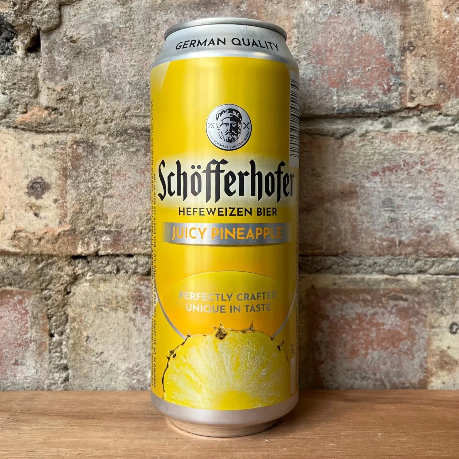 Schöfferhofer Juicy Pineapple Bier 500ml Can, 2.5% ABV