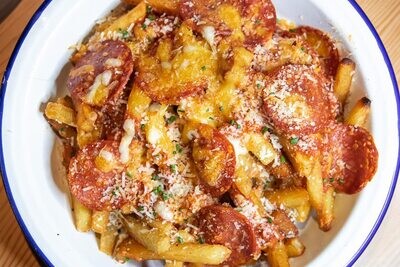 Pepperoni Pizza Fries