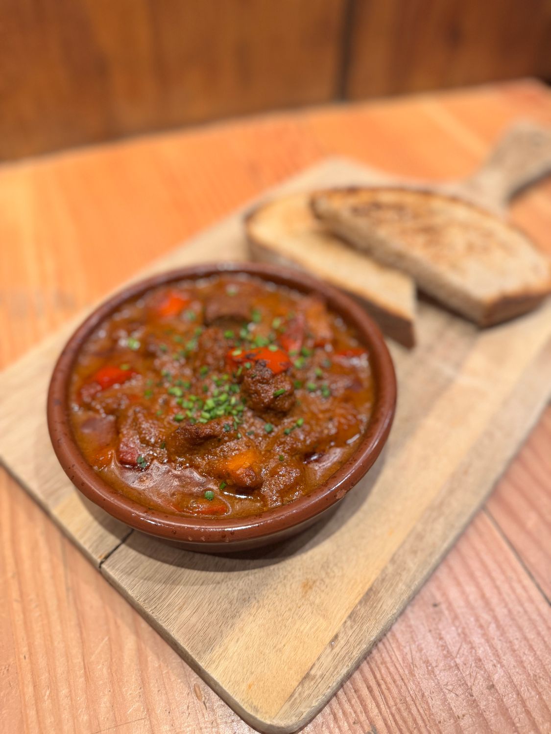 Beef Goulash &amp; Sourdough