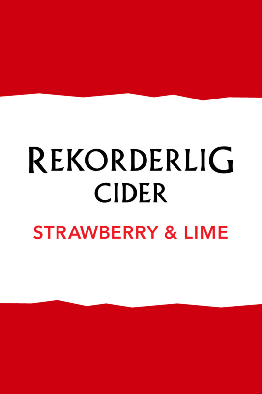 Rekorderlig Strawberry &amp; Lime Cider