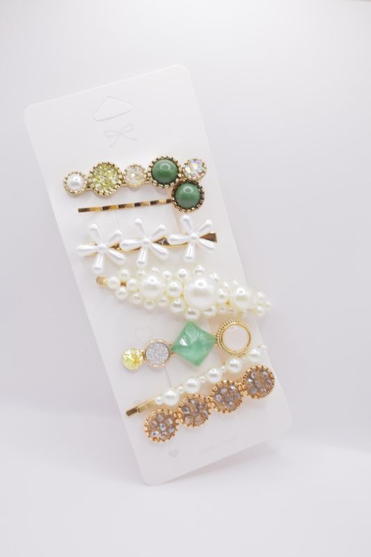 Pearl Hair Clips for Women and Girls