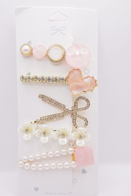 Pearl Hair Clips for Women and Girls