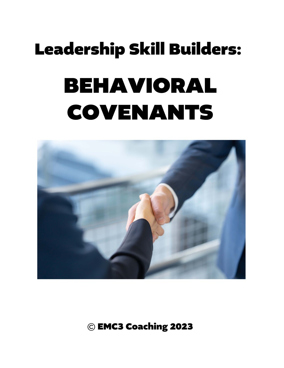 Behavioral Covenants