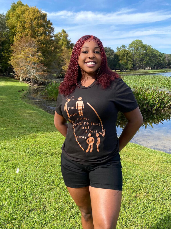 I'm not RUDE (black)