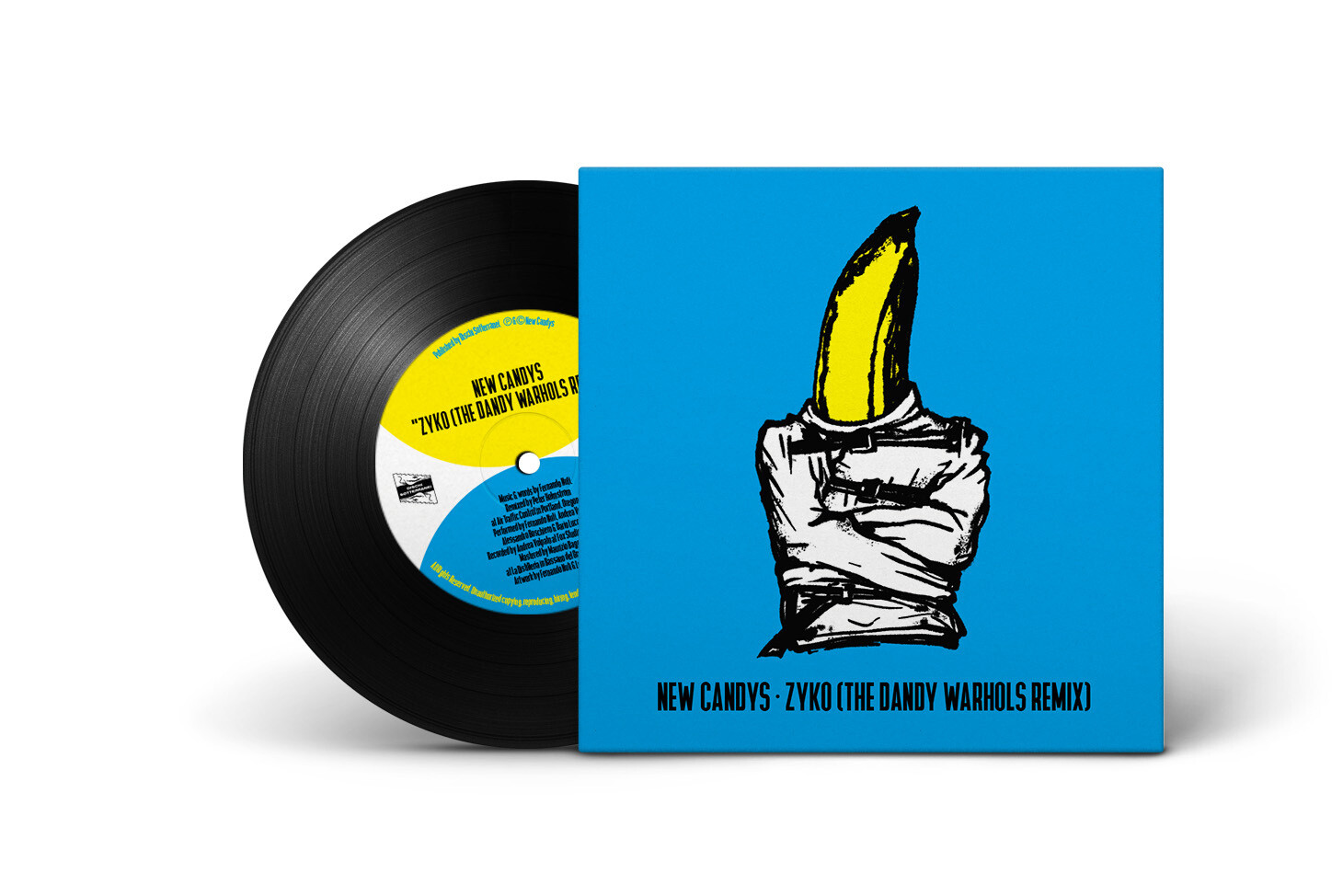 Everything's Fucking Boring (feat. Bugo) + Zyko (The Dandy Warhols Remix) - 7" Vinyl